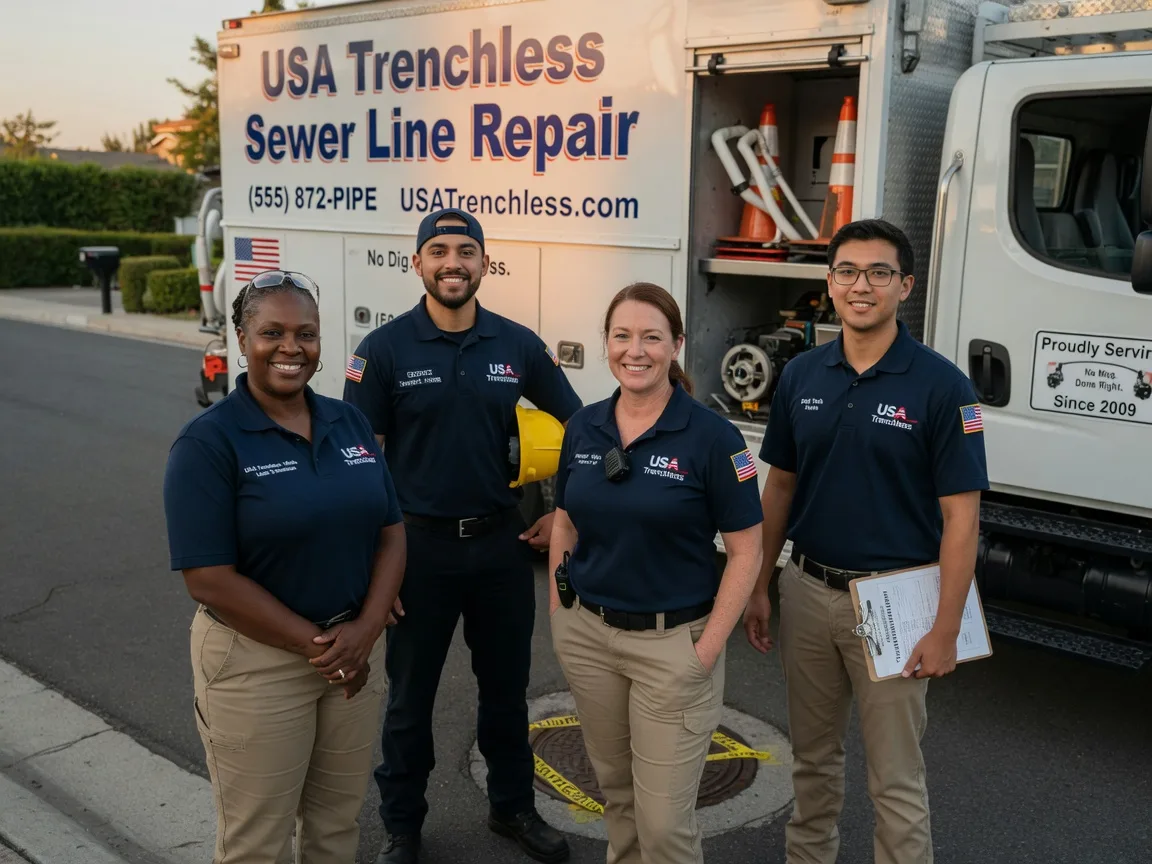 Sewer Line Repair company in Rio, IL
